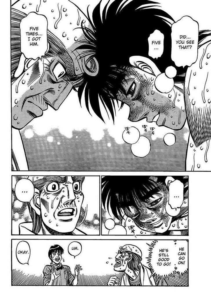 Hajime no Ippo Chapter 885 page 10 - Chapter 885 : The Grim Total