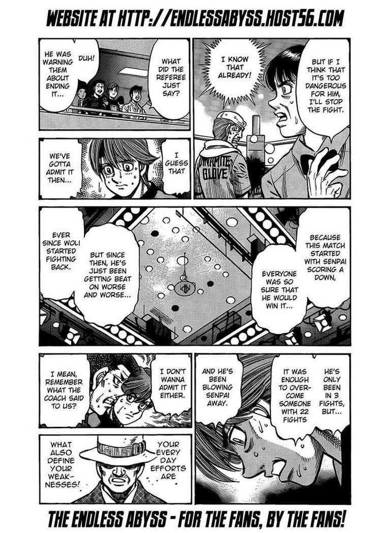 Hajime no Ippo Chapter 885 page 11 - Chapter 885 : The Grim Total