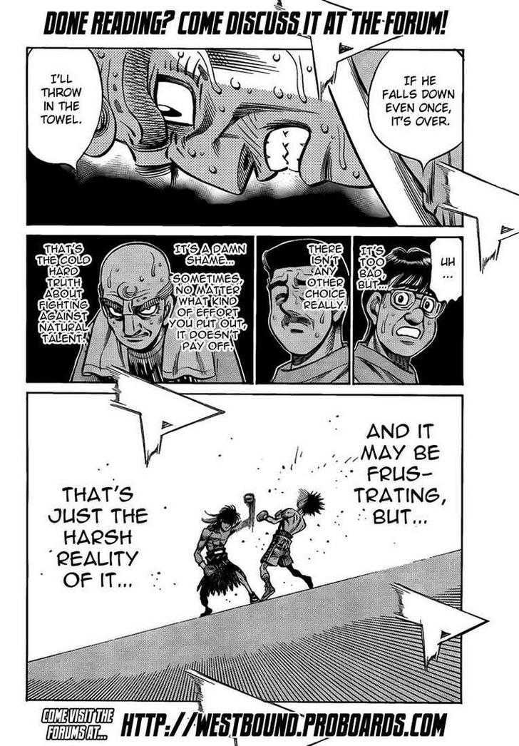 Hajime no Ippo Chapter 885 page 18 - Chapter 885 : The Grim Total