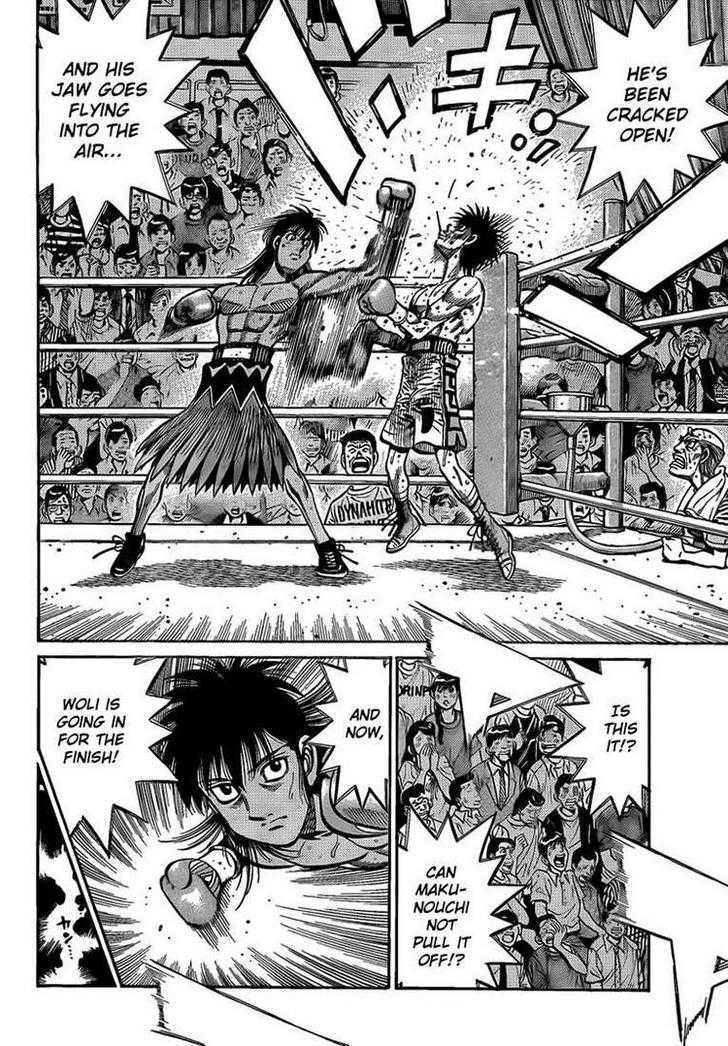 Hajime no Ippo Chapter 885 page 6 - Chapter 885 : The Grim Total