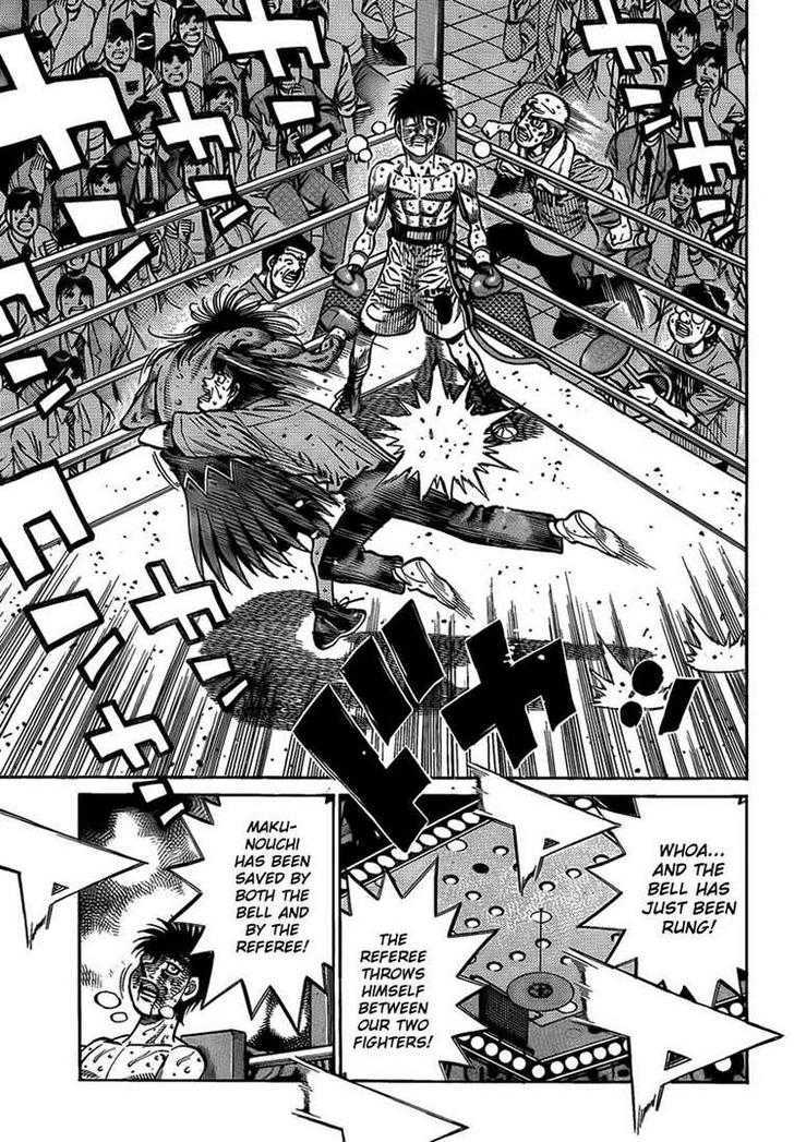 Hajime no Ippo Chapter 885 page 7 - Chapter 885 : The Grim Total