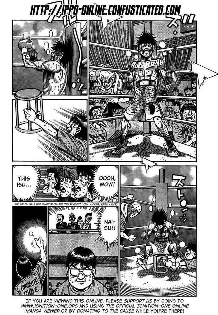 Hajime no Ippo Chapter 885 page 8 - Chapter 885 : The Grim Total