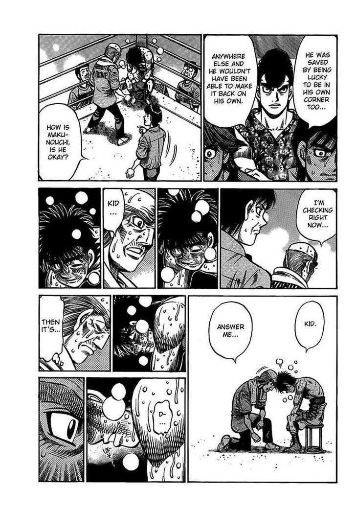 Hajime no Ippo Chapter 885 page 9 - Chapter 885 : The Grim Total