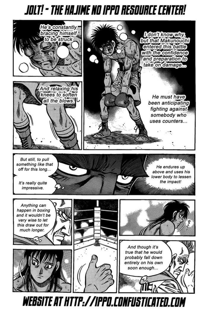 Hajime no Ippo Chapter 886 page 10 - Chapter 886 : Now What!?