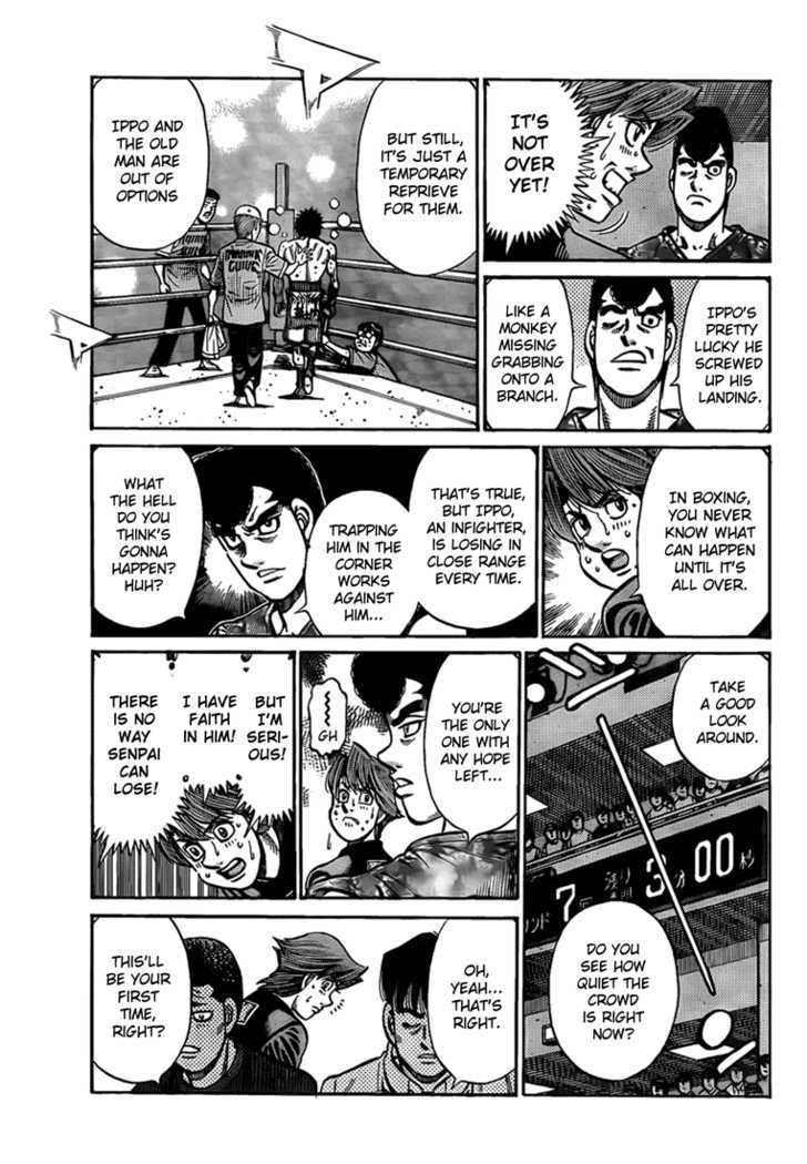 Hajime no Ippo Chapter 887 page 11 - Chapter 887 : No Excuses