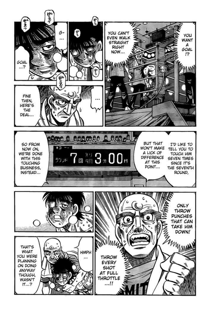 Hajime no Ippo Chapter 887 page 14 - Chapter 887 : No Excuses