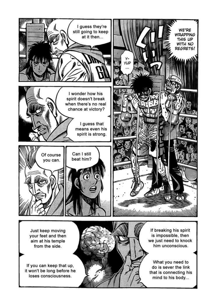 Hajime no Ippo Chapter 887 page 15 - Chapter 887 : No Excuses