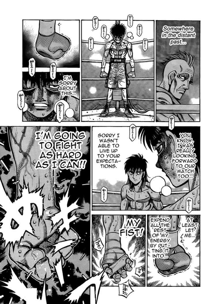 Hajime no Ippo Chapter 887 page 17 - Chapter 887 : No Excuses