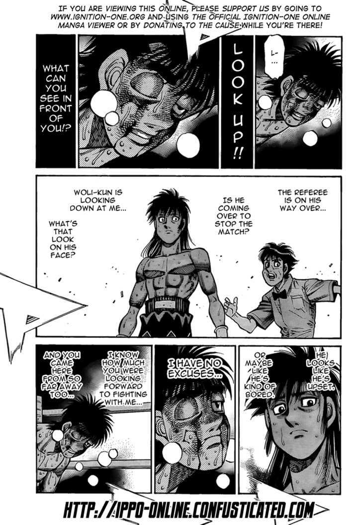 Hajime no Ippo Chapter 887 page 5 - Chapter 887 : No Excuses