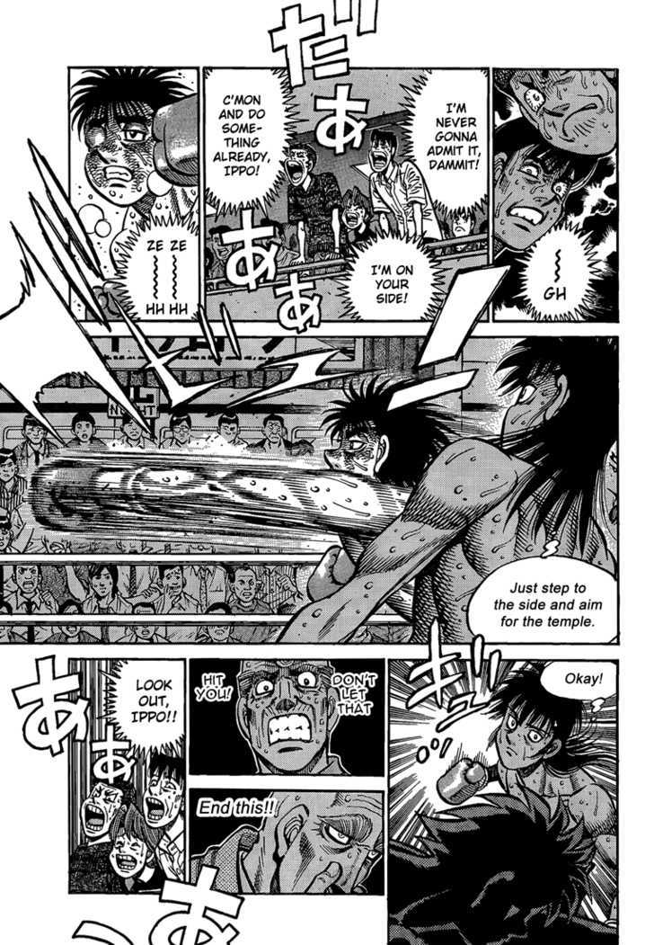 Hajime no Ippo Chapter 888 page 13 - Chapter 888 : Desperate Resolution