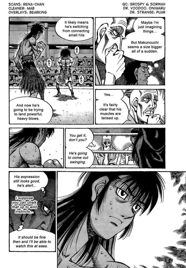 Hajime no Ippo Chapter 888 page 2 - Chapter 888 : Desperate Resolution