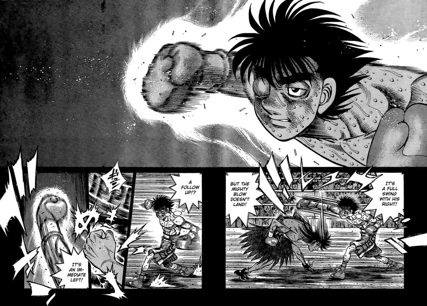 Hajime no Ippo Chapter 888 page 4 - Chapter 888 : Desperate Resolution