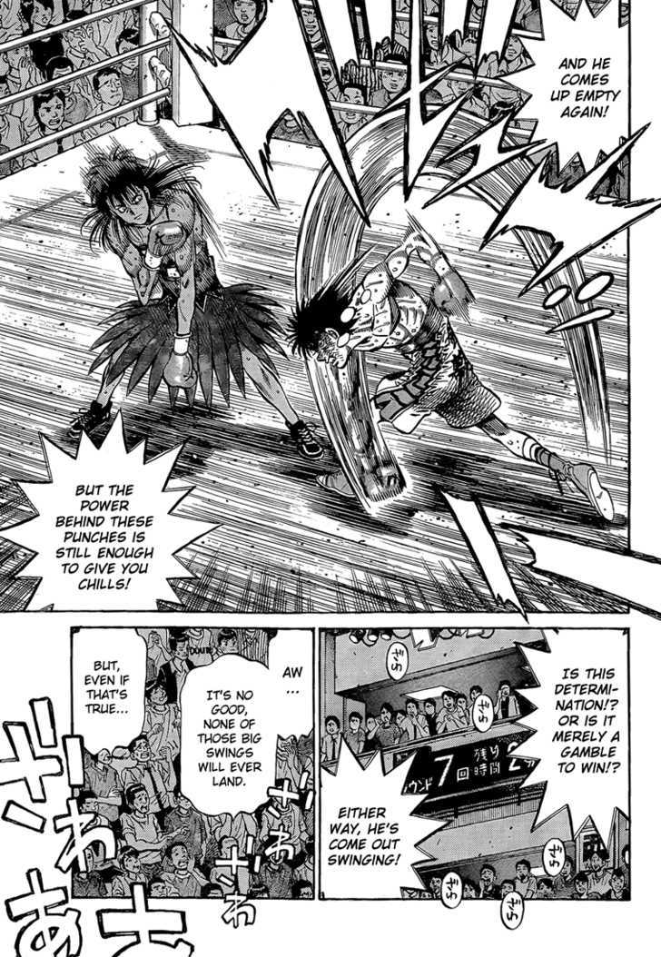 Hajime no Ippo Chapter 888 page 6 - Chapter 888 : Desperate Resolution
