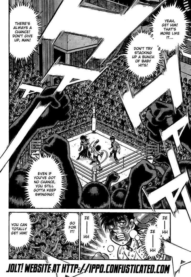 Hajime no Ippo Chapter 888 page 7 - Chapter 888 : Desperate Resolution