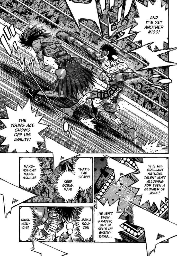 Hajime no Ippo Chapter 888 page 8 - Chapter 888 : Desperate Resolution
