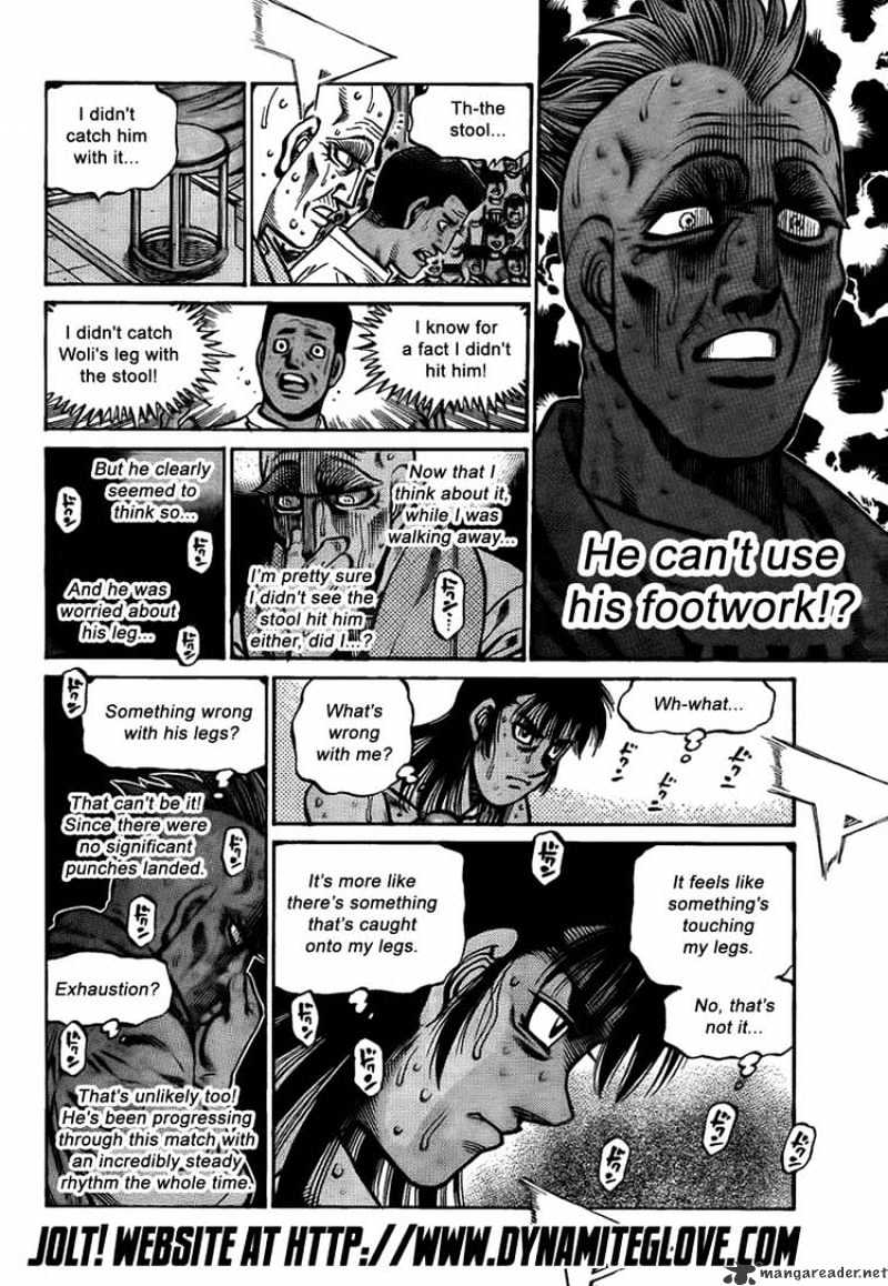 Hajime no Ippo Chapter 889 page 10 - Chapter 889 : Invisible Ilindrance