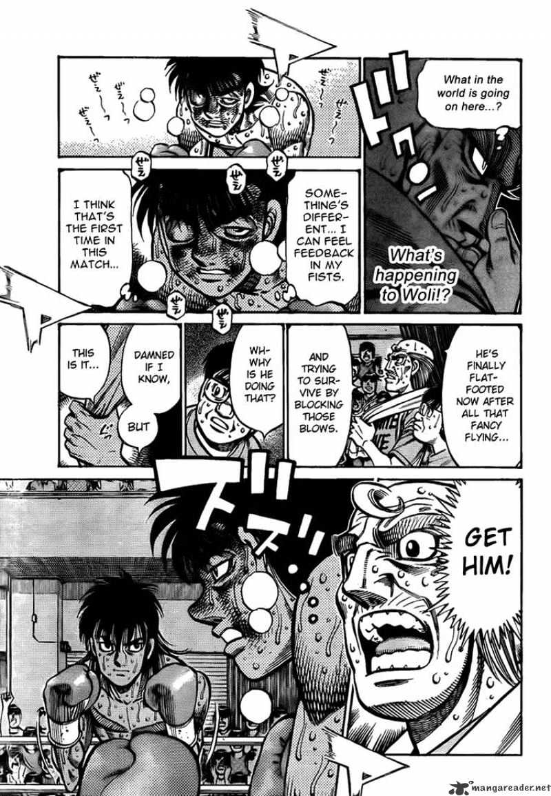 Hajime no Ippo Chapter 889 page 11 - Chapter 889 : Invisible Ilindrance