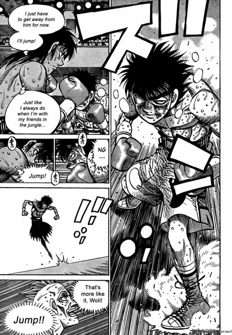 Hajime no Ippo Chapter 889 page 13 - Chapter 889 : Invisible Ilindrance