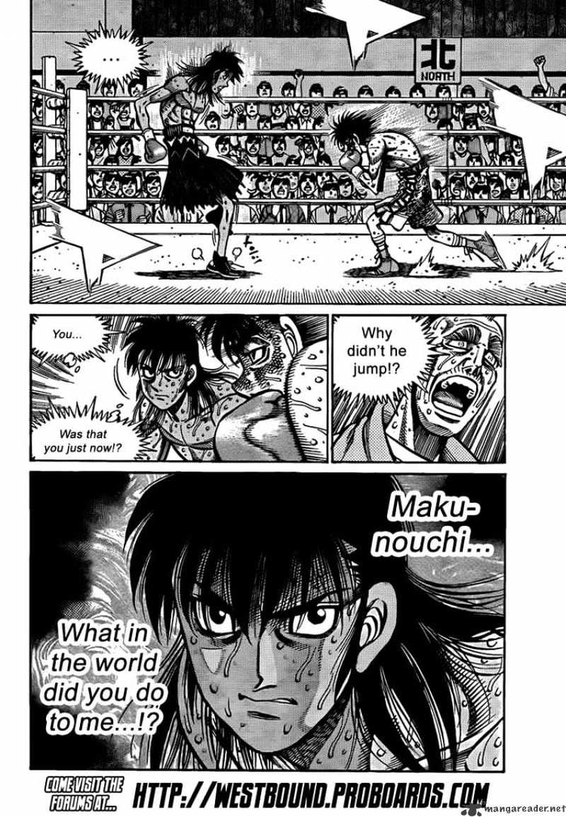 Hajime no Ippo Chapter 889 page 16 - Chapter 889 : Invisible Ilindrance