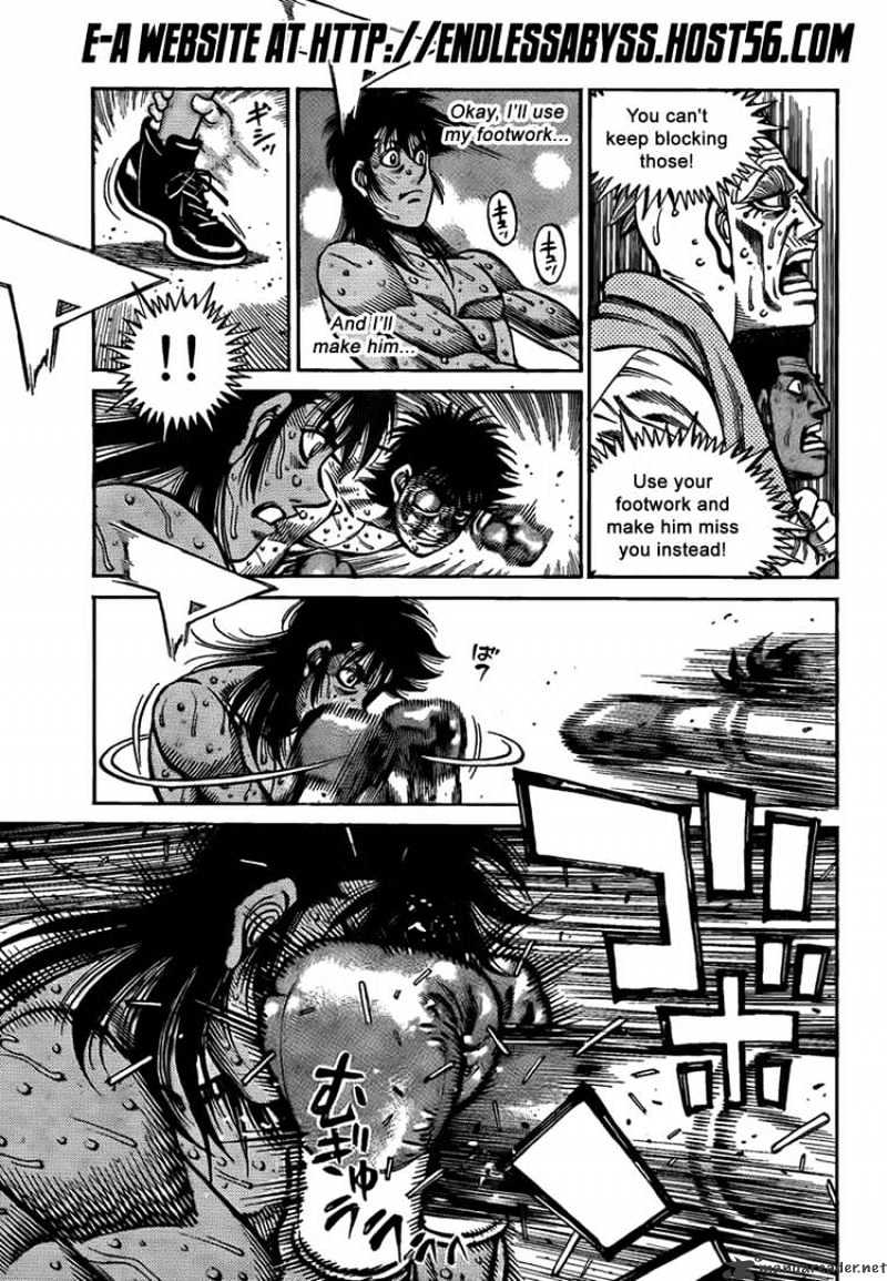 Hajime no Ippo Chapter 889 page 5 - Chapter 889 : Invisible Ilindrance