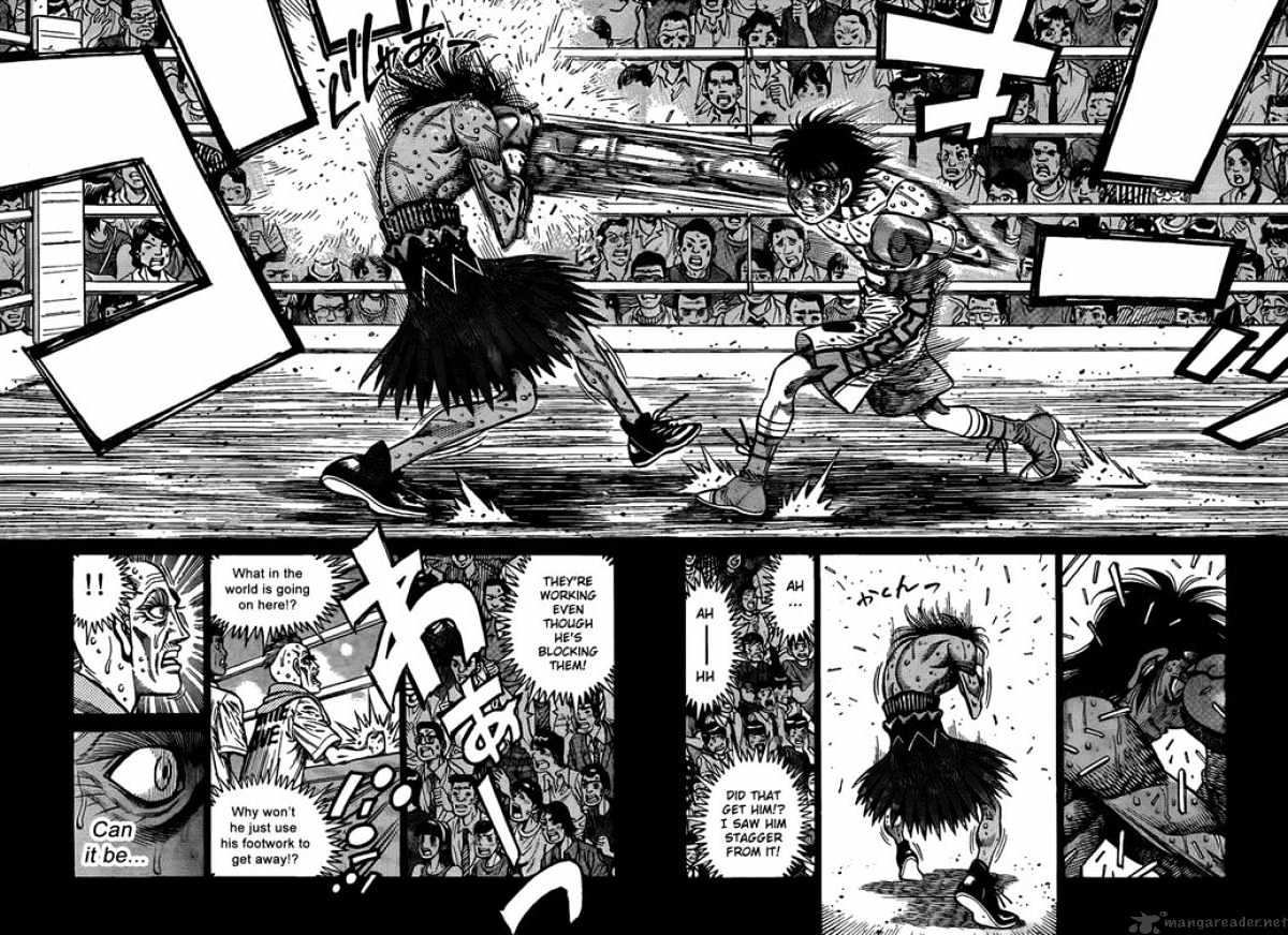 Hajime no Ippo Chapter 889 page 9 - Chapter 889 : Invisible Ilindrance