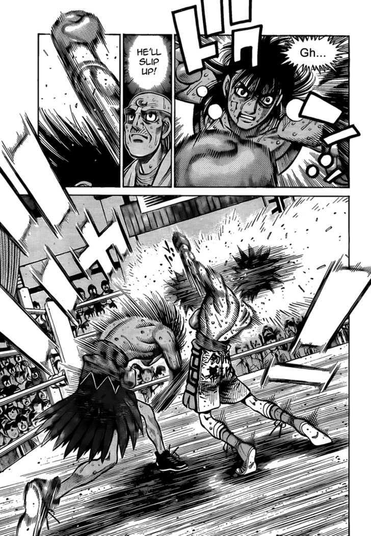 Hajime no Ippo Chapter 890 page 11 - Chapter 890 : The Wild Child Grounded
