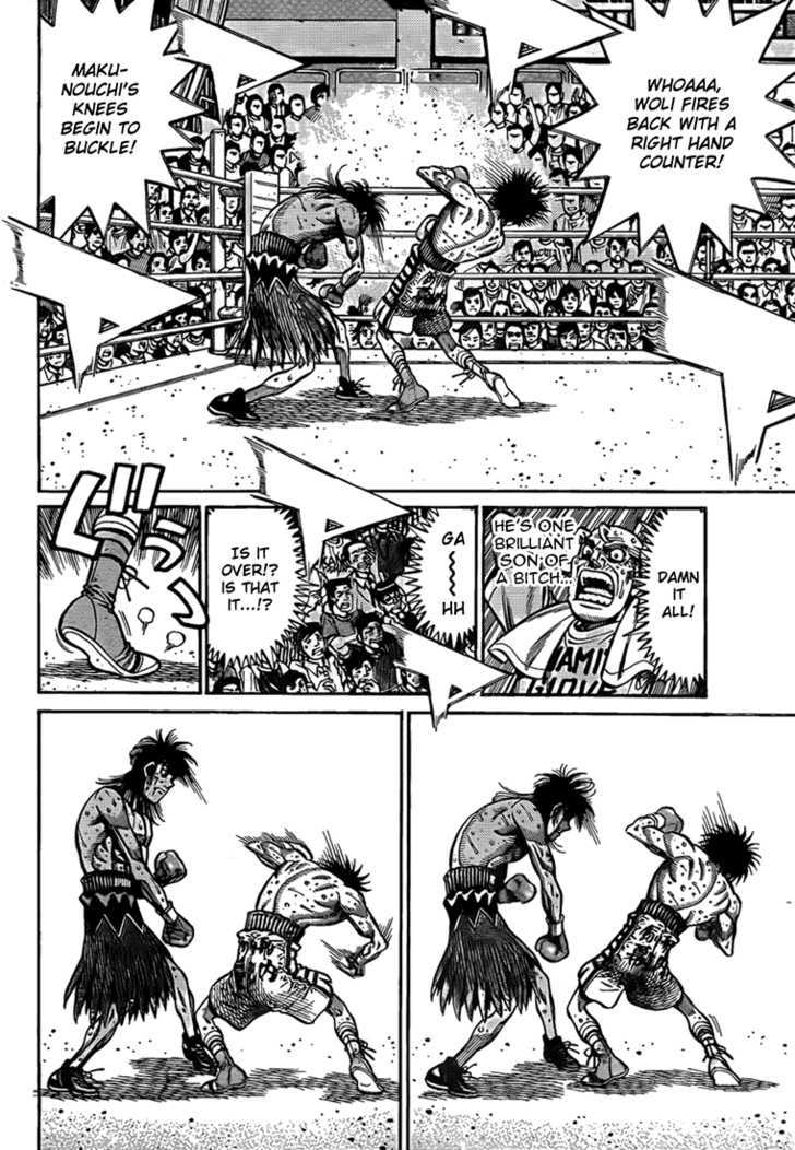 Hajime no Ippo Chapter 890 page 12 - Chapter 890 : The Wild Child Grounded