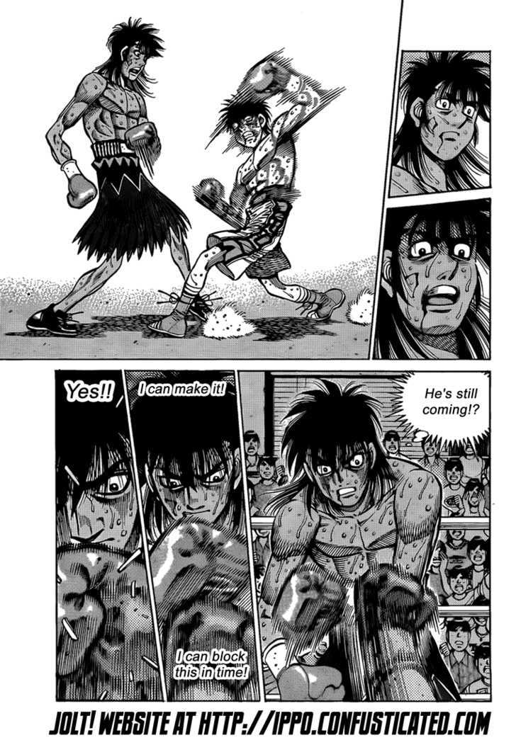 Hajime no Ippo Chapter 890 page 13 - Chapter 890 : The Wild Child Grounded