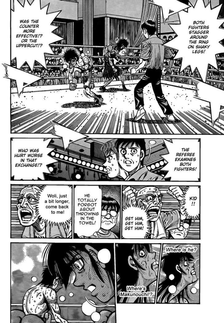 Hajime no Ippo Chapter 890 page 16 - Chapter 890 : The Wild Child Grounded