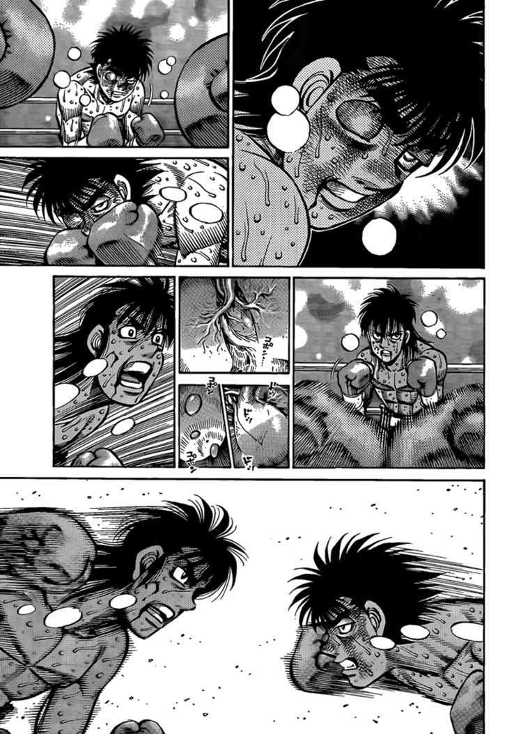 Hajime no Ippo Chapter 890 page 17 - Chapter 890 : The Wild Child Grounded