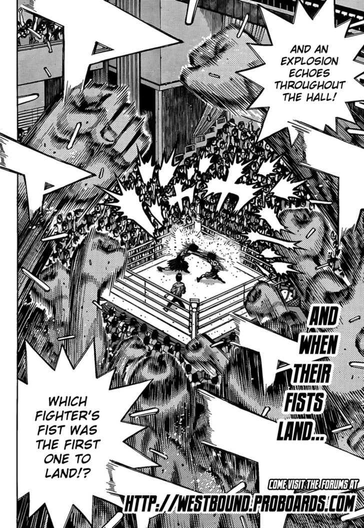 Hajime no Ippo Chapter 890 page 18 - Chapter 890 : The Wild Child Grounded