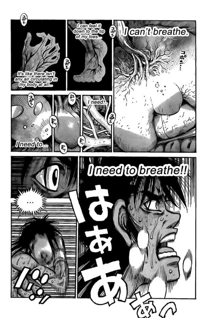 Hajime no Ippo Chapter 890 page 2 - Chapter 890 : The Wild Child Grounded