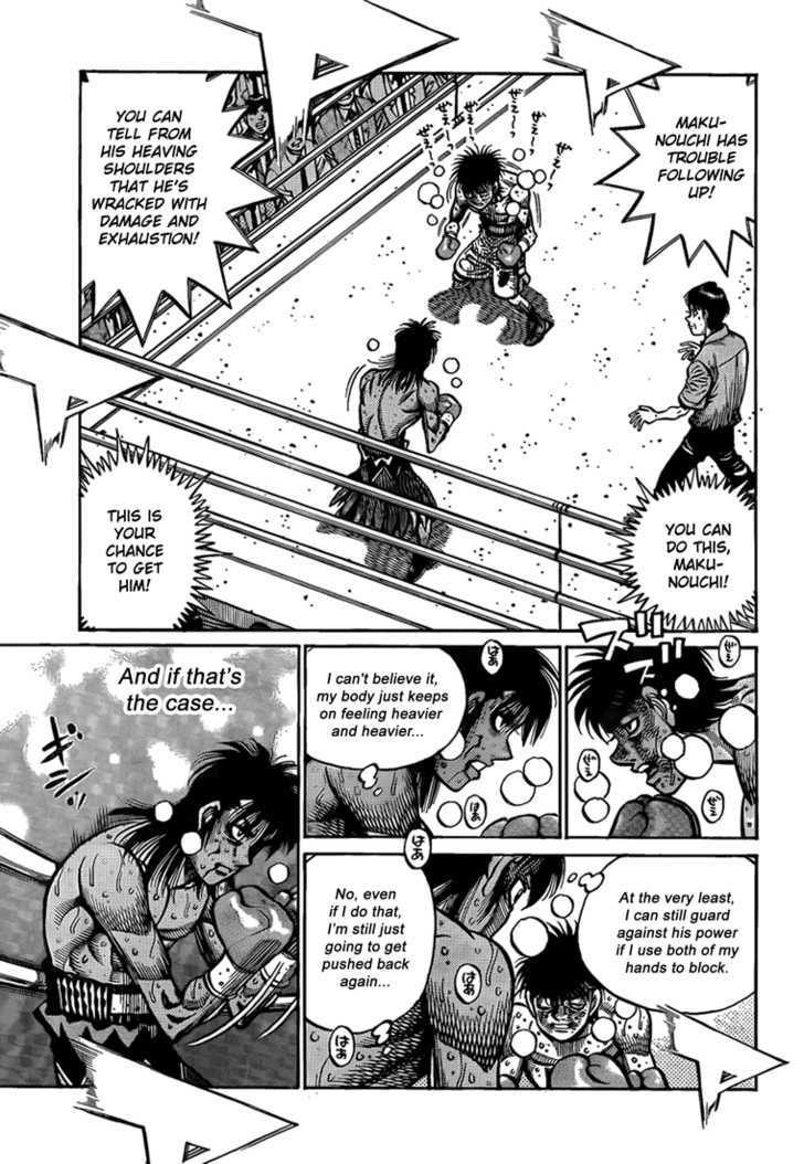 Hajime no Ippo Chapter 890 page 7 - Chapter 890 : The Wild Child Grounded