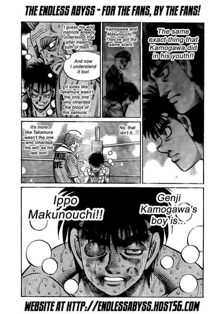 Hajime no Ippo Chapter 891 page 11 - Chapter 891 : Traces of Accumulation