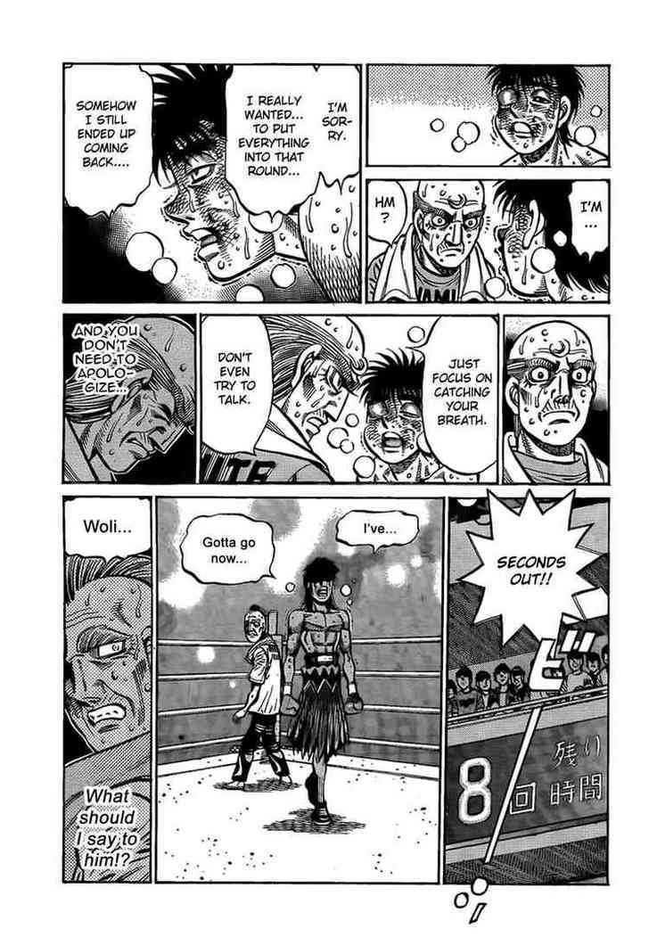 Hajime no Ippo Chapter 891 page 13 - Chapter 891 : Traces of Accumulation