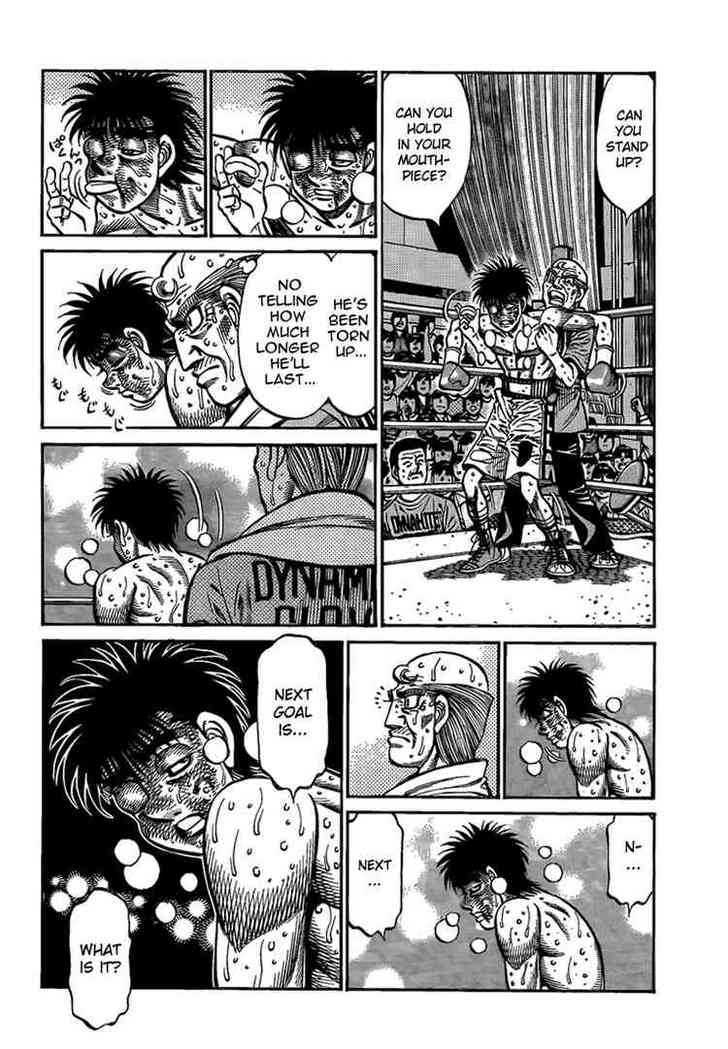 Hajime no Ippo Chapter 891 page 16 - Chapter 891 : Traces of Accumulation