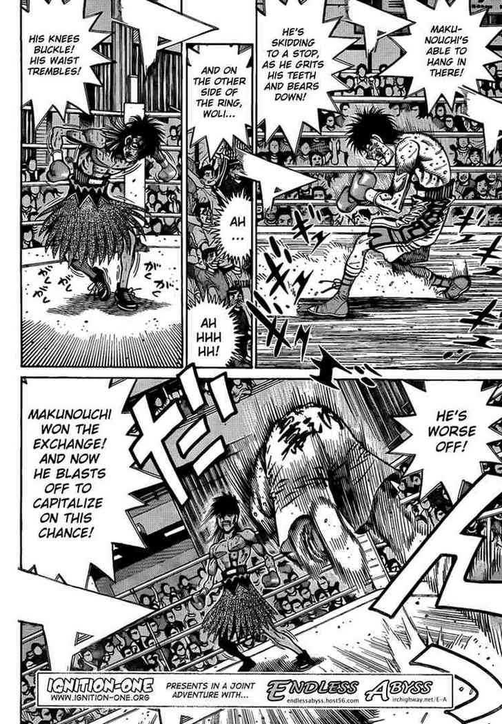Hajime no Ippo Chapter 891 page 2 - Chapter 891 : Traces of Accumulation