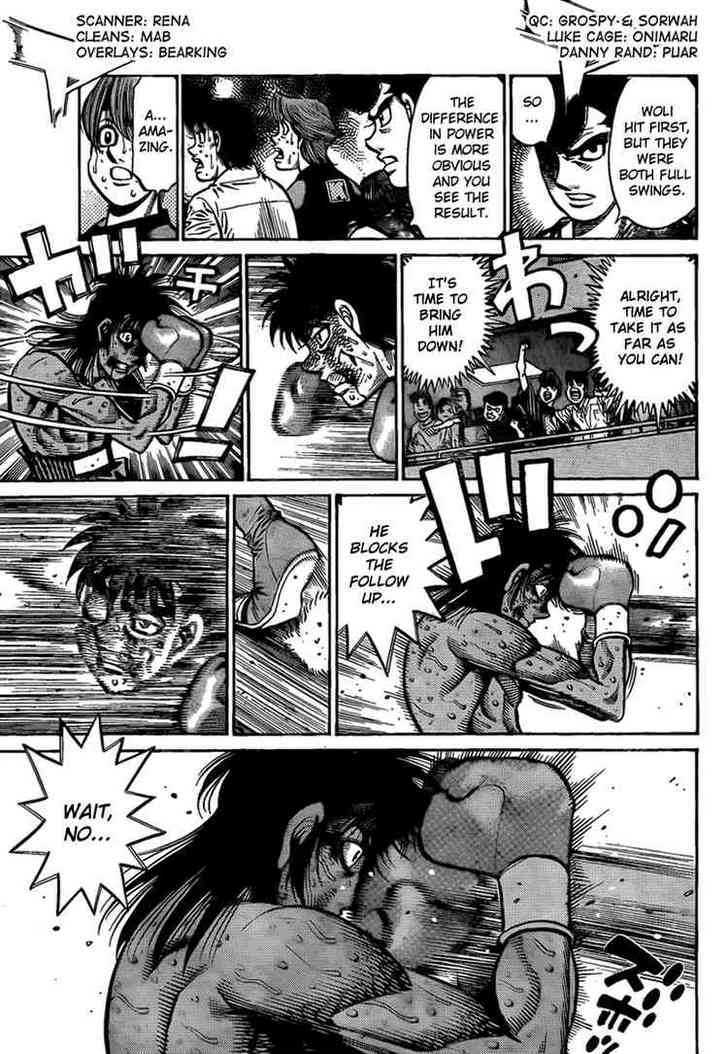 Hajime no Ippo Chapter 891 page 3 - Chapter 891 : Traces of Accumulation