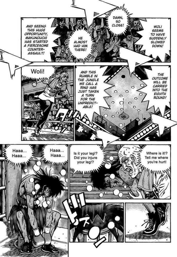 Hajime no Ippo Chapter 891 page 7 - Chapter 891 : Traces of Accumulation
