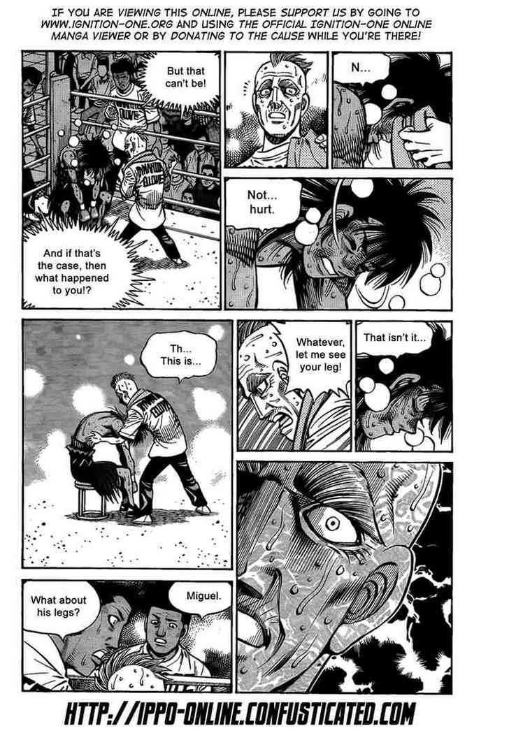 Hajime no Ippo Chapter 891 page 8 - Chapter 891 : Traces of Accumulation