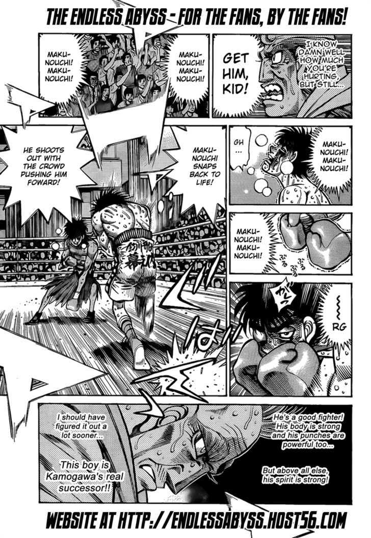 Hajime no Ippo Chapter 892 page 11 - Chapter 892 : Your Specialty