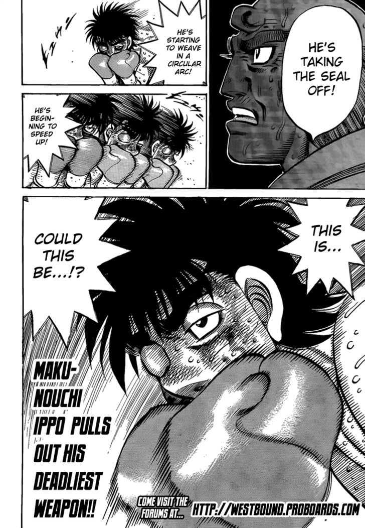 Hajime no Ippo Chapter 892 page 18 - Chapter 892 : Your Specialty