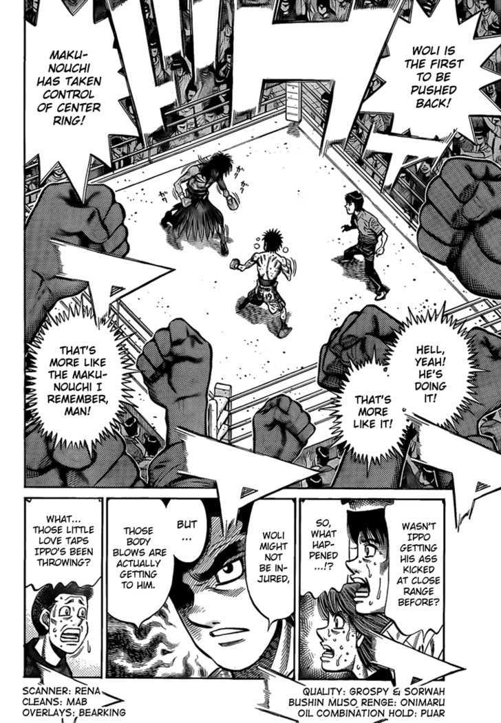 Hajime no Ippo Chapter 892 page 6 - Chapter 892 : Your Specialty