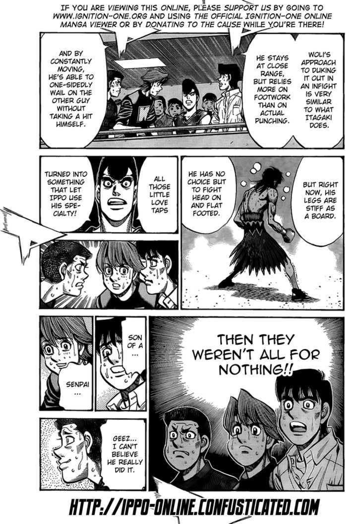 Hajime no Ippo Chapter 892 page 7 - Chapter 892 : Your Specialty