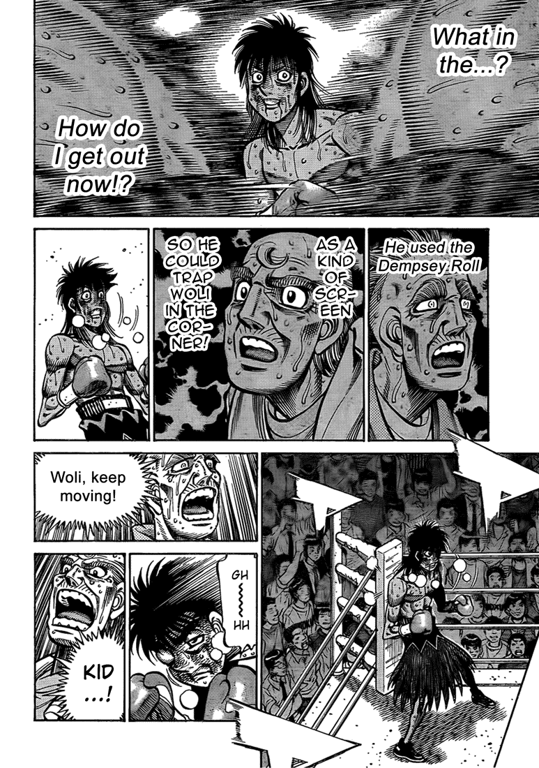 Hajime no Ippo Chapter 893.2 page 11 - Chapter 893 v2 : Trap vs. Infinity
