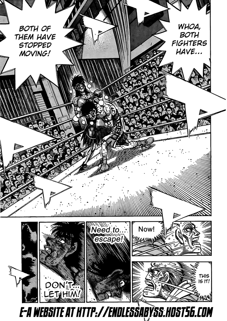 Hajime no Ippo Chapter 893.2 page 12 - Chapter 893 v2 : Trap vs. Infinity