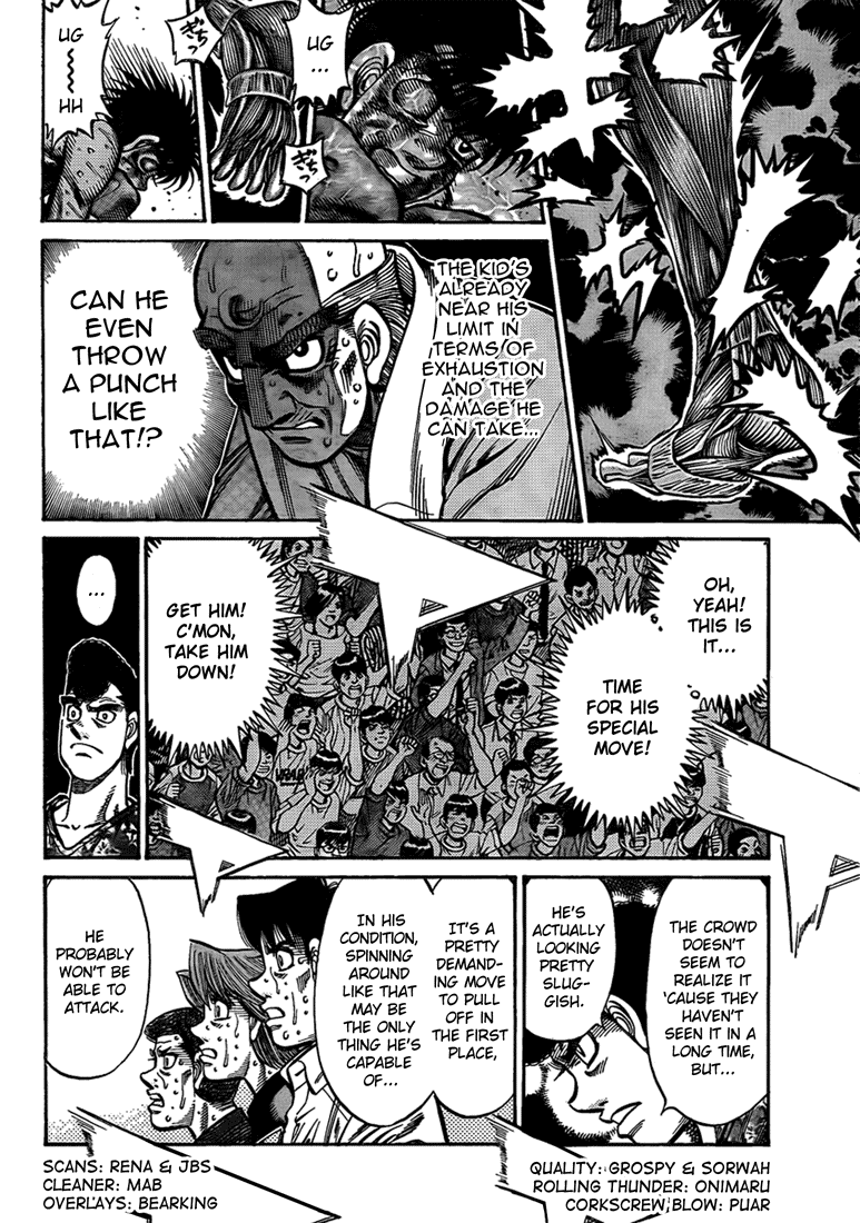 Hajime no Ippo Chapter 893.2 page 4 - Chapter 893 v2 : Trap vs. Infinity