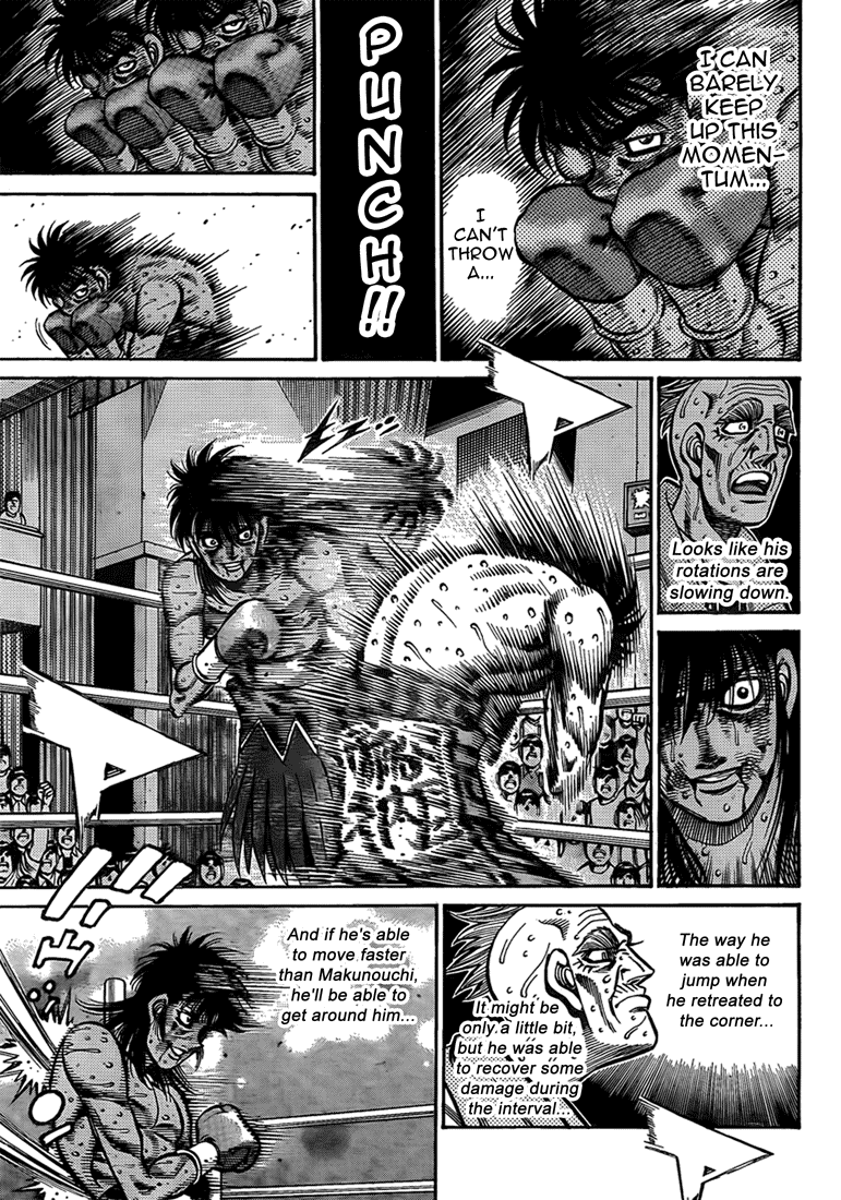 Hajime no Ippo Chapter 893.2 page 5 - Chapter 893 v2 : Trap vs. Infinity