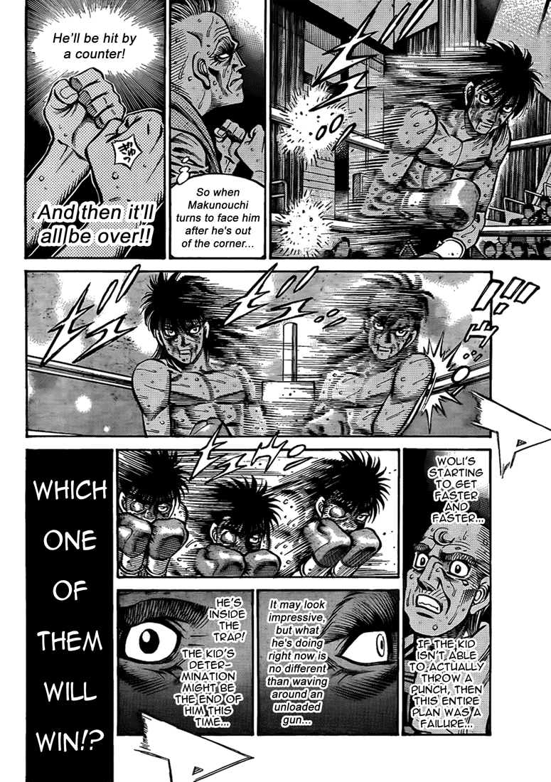 Hajime no Ippo Chapter 893.2 page 6 - Chapter 893 v2 : Trap vs. Infinity
