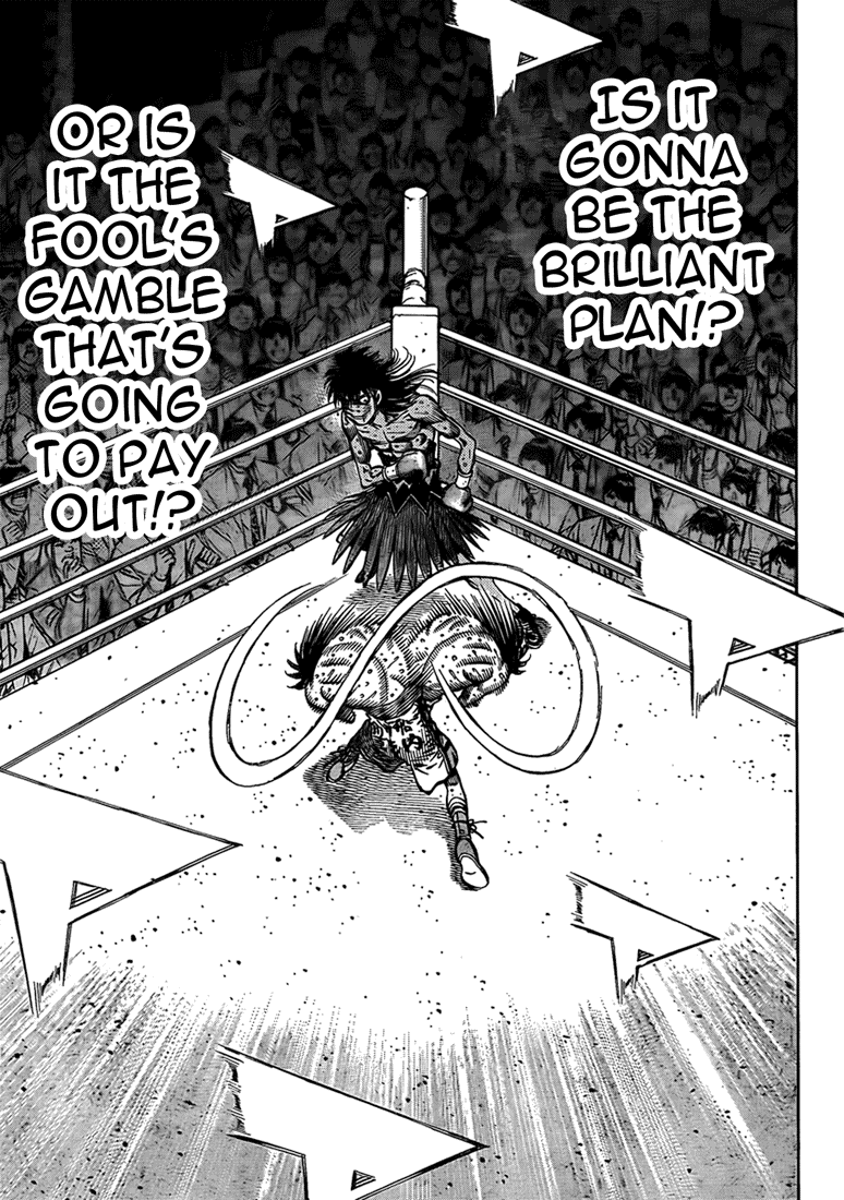 Hajime no Ippo Chapter 893.2 page 7 - Chapter 893 v2 : Trap vs. Infinity